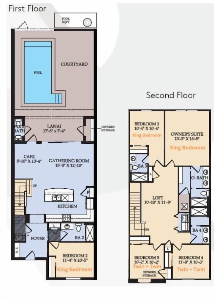 Family Getaway With Themed Rooms & Private Pool