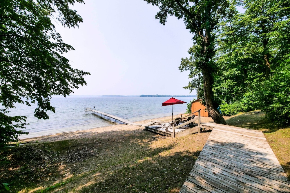 Sandy Beach Family Getaway w/ Fire Pit  Deck! - Property Image 17