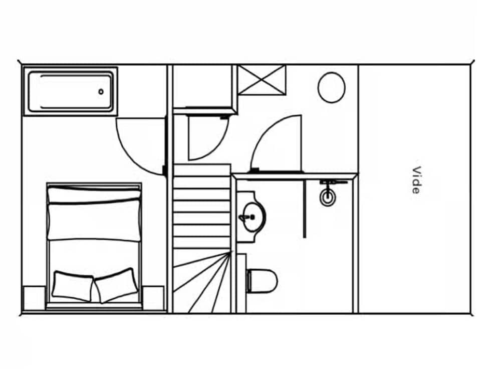 Cozy 4-person Lodge in Tiny House Style