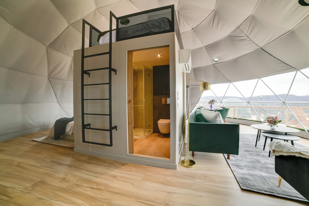 Glamping Getaway at The Coyote Dome in Franklin