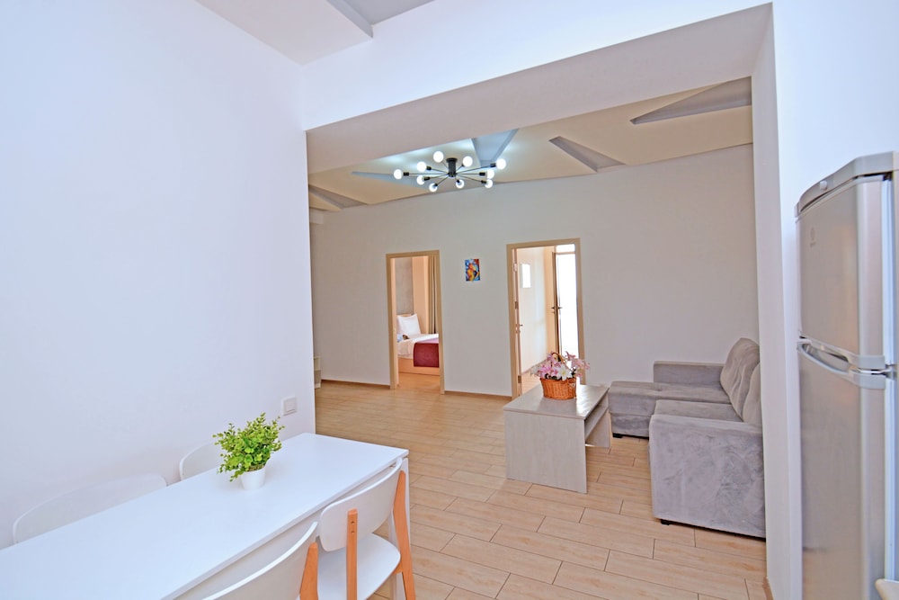 Luxury apartment with led lights