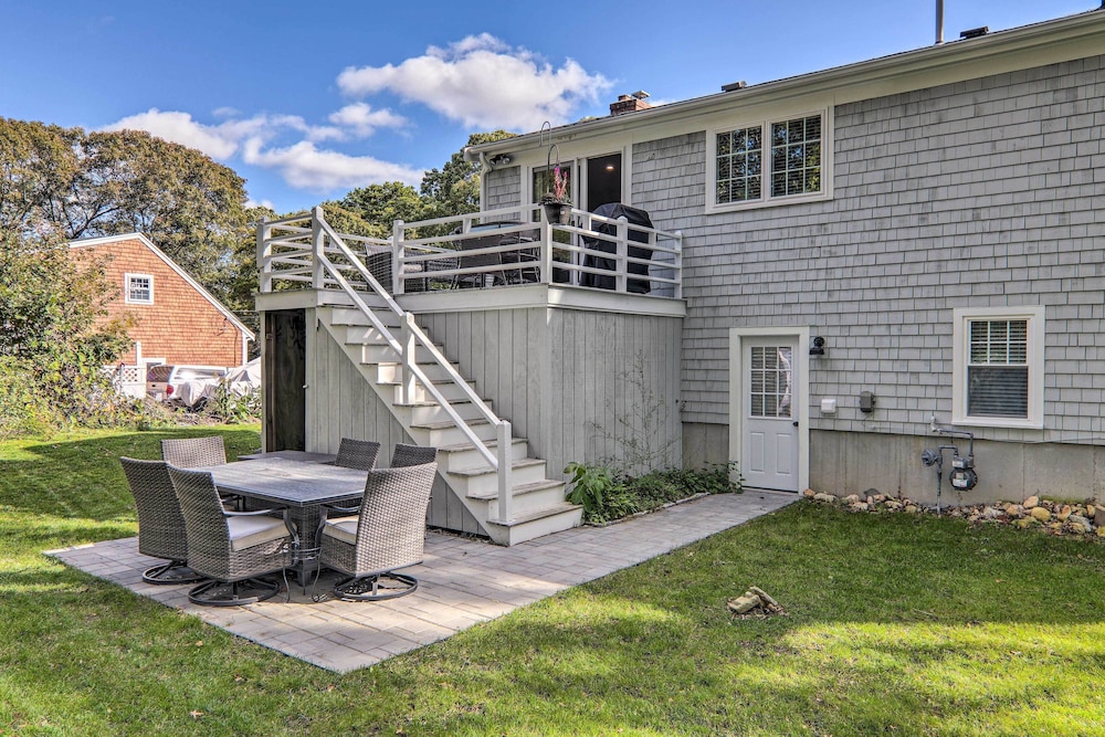 Fire Pit, Spacious Yard: Hyannis Vacation Rental