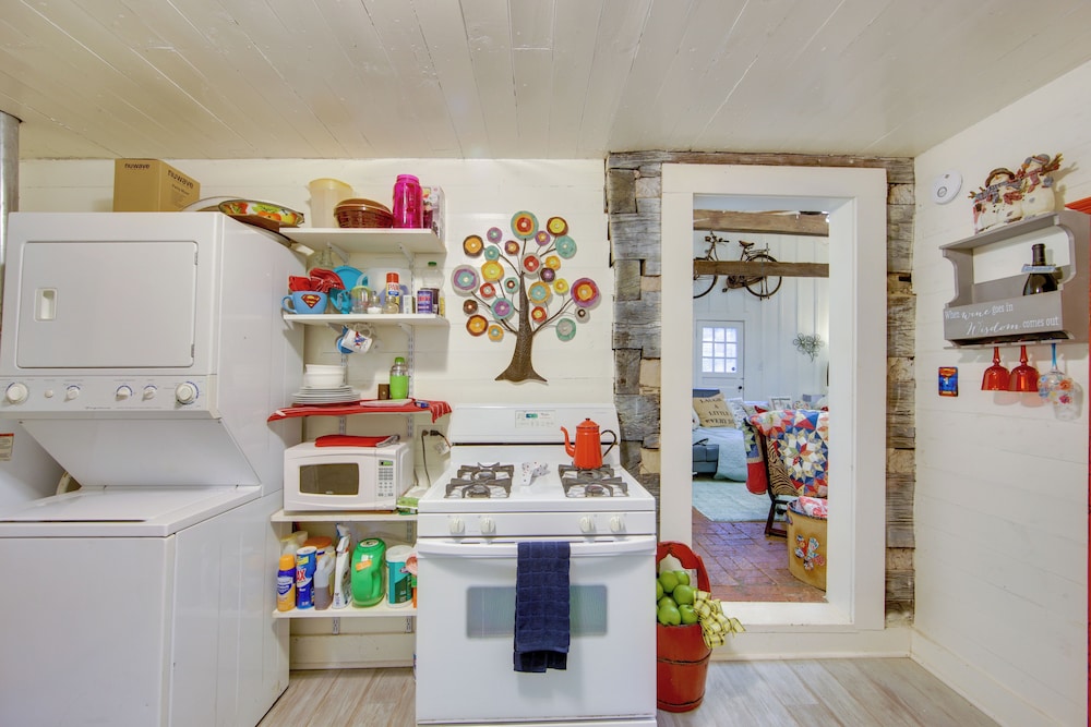 Marshall Vacations - Historic Marshall Log Cabin < 1 Mi to Dtwn! - Property Image 2