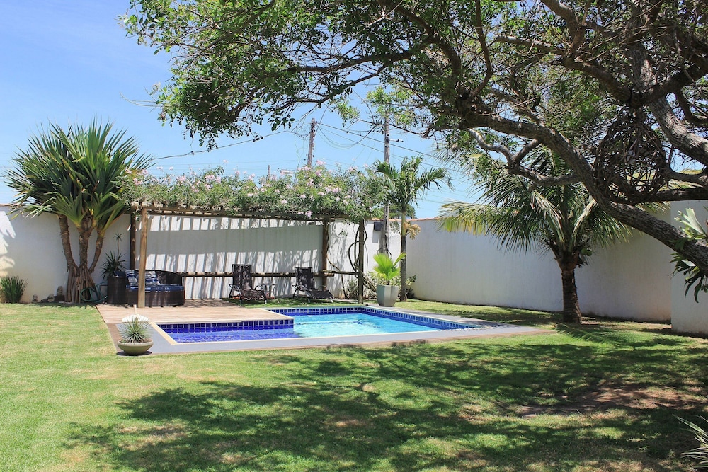 Bz04 30 passos da praia casa piscina
