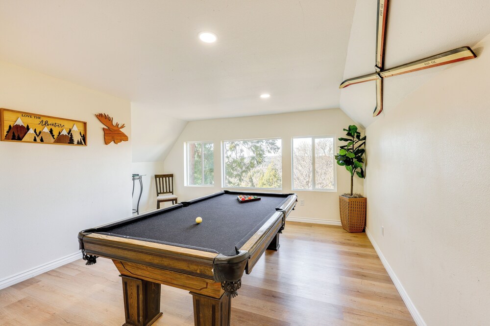 Spacious Family Home w/ Deck in Lake Arrowhead!