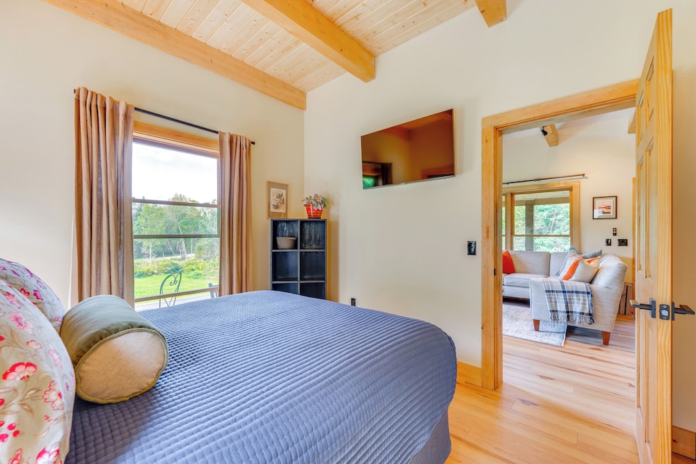 Fire Pit & Views: Pet-friendly Vermont Cabin view 2