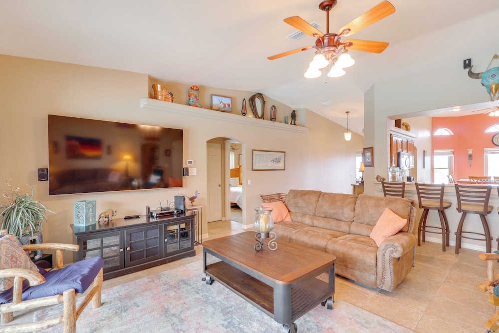 3 Mi to Lake Havasu! Retreat w/ Poolside Oasis view 5