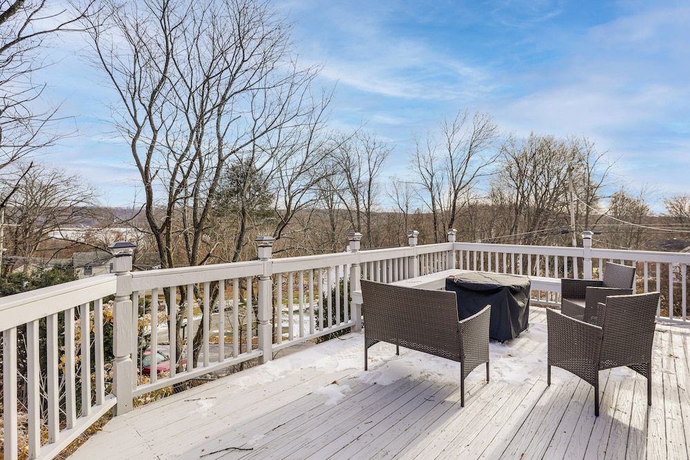 Home w/ Lake Views & Deck in New Jersey Highlands!