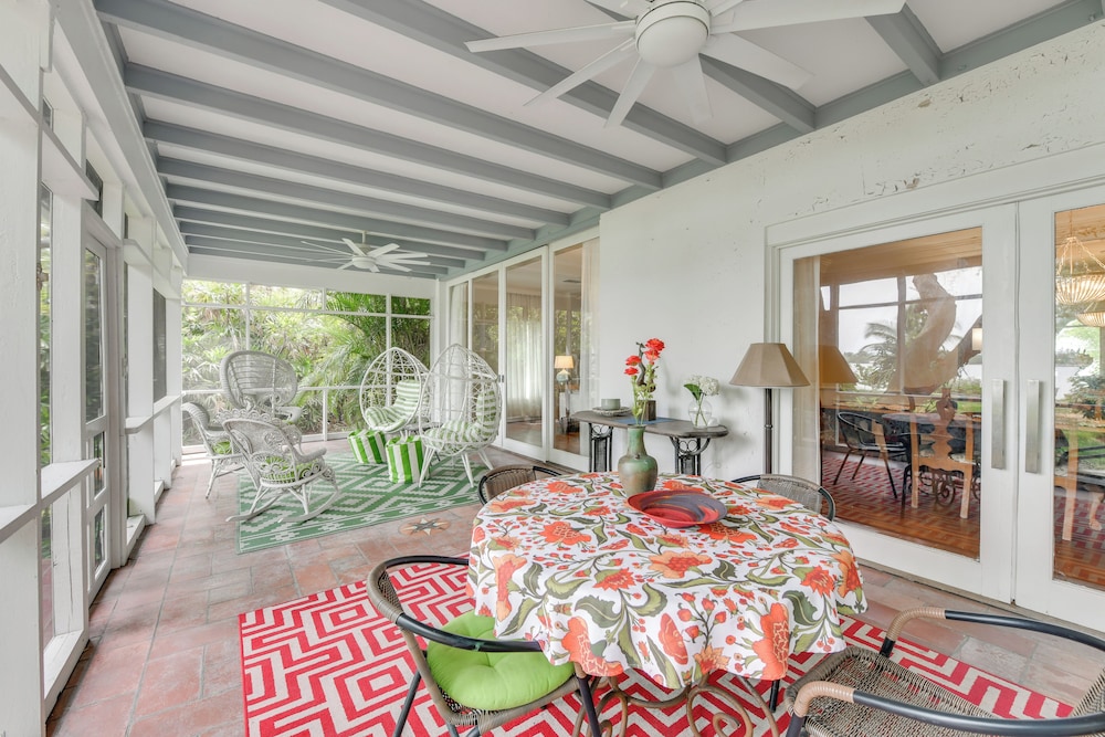 Private Beach + Outdoor Oasis: Home in St Pete!