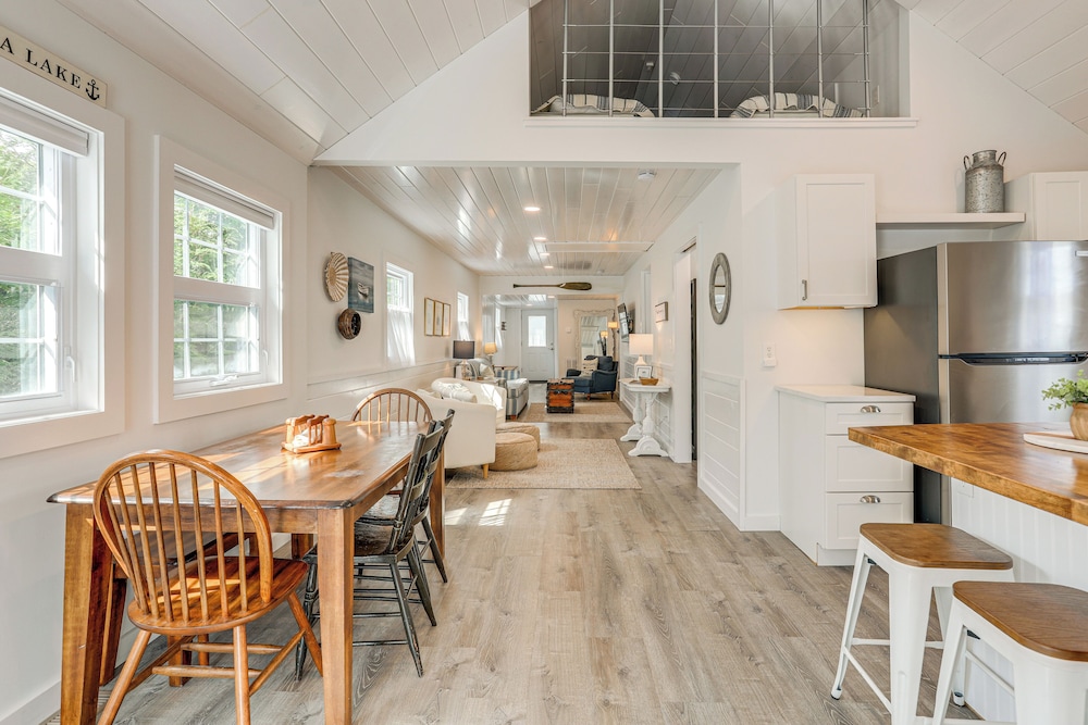 Dock, Deck & Fire Pit! Chautauqua Lake Retreat