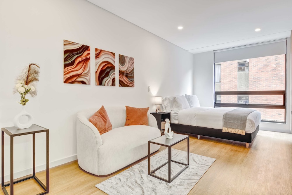 w Warm Loft in the Heart of Bogot