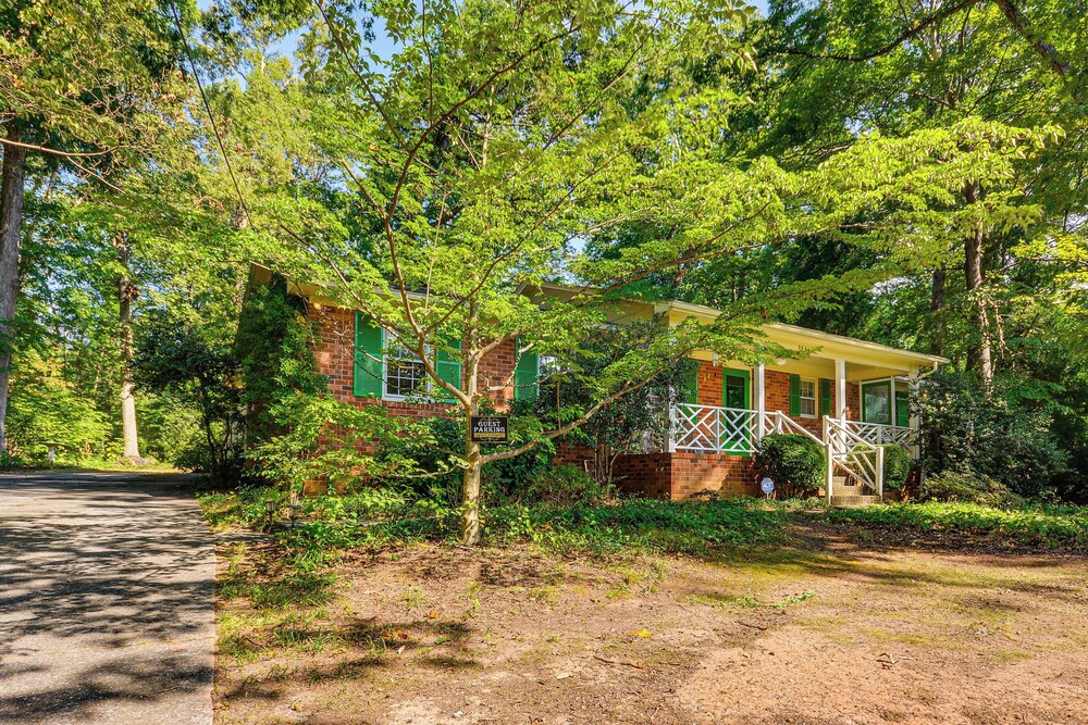 Private Outdoor Space: Tranquil Home in Greensboro