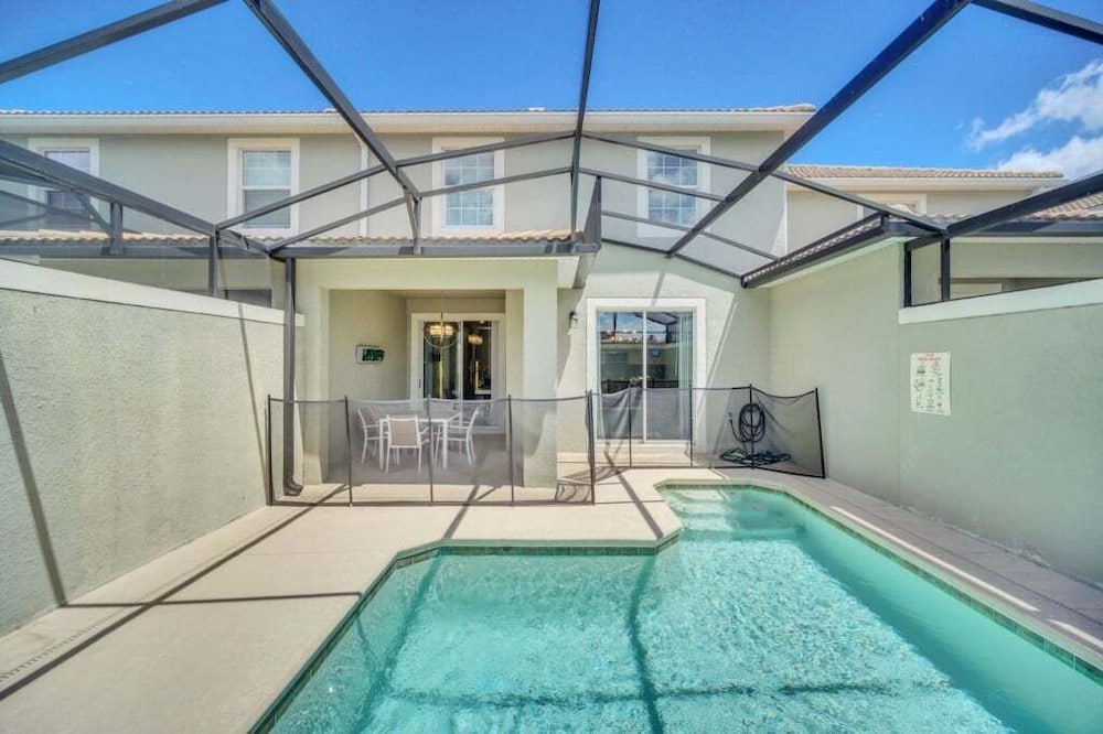 Retreat & Relax Screened In Pool Home Kid Rooms 4 Bedroom Townhouse