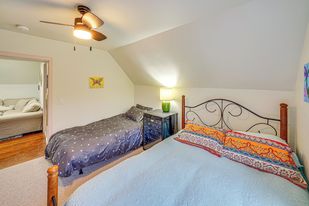 13 Mi to Skiing: Downtown Wallace Home w/ Deck