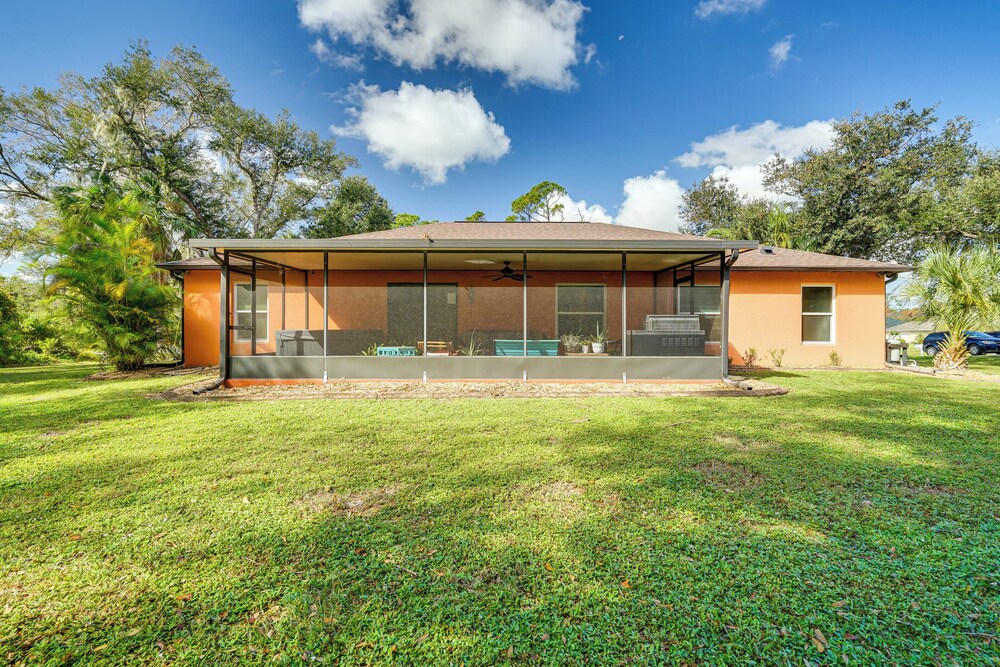 North Port Home w/ Charming Lanai ~ 7 Mi to Beach view 4