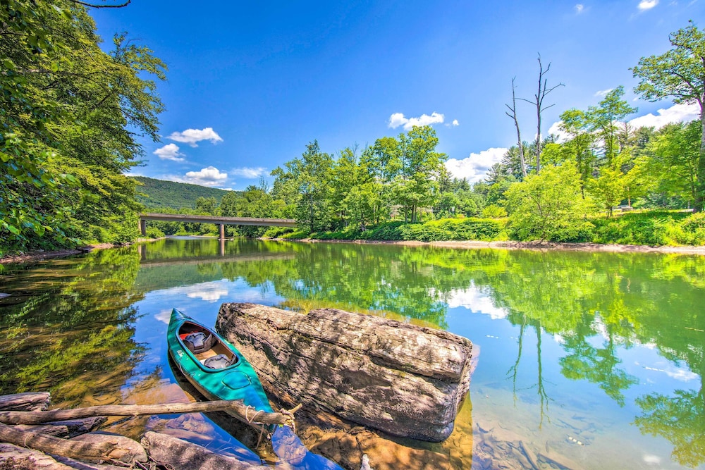 'eaglesview on the Loyalsock' Creekside Cabin view 2