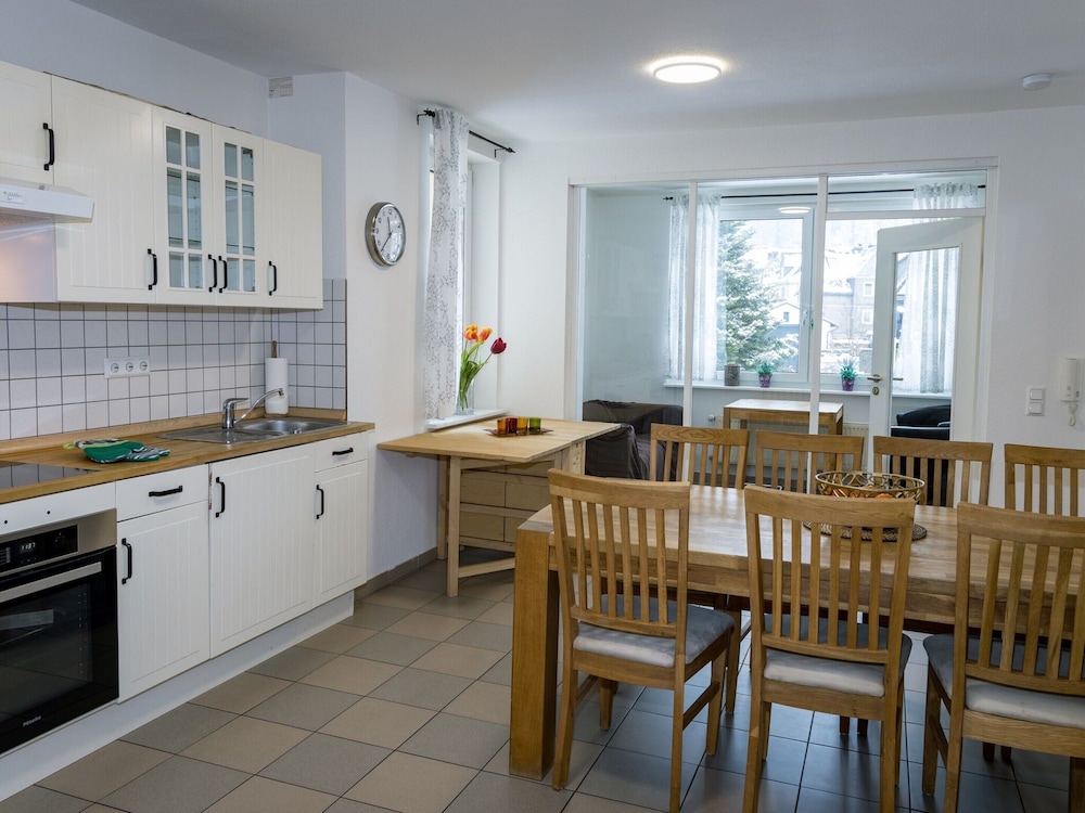 Large Apartment in the Beautiful Sauerland With Garden, Patio and Sauna