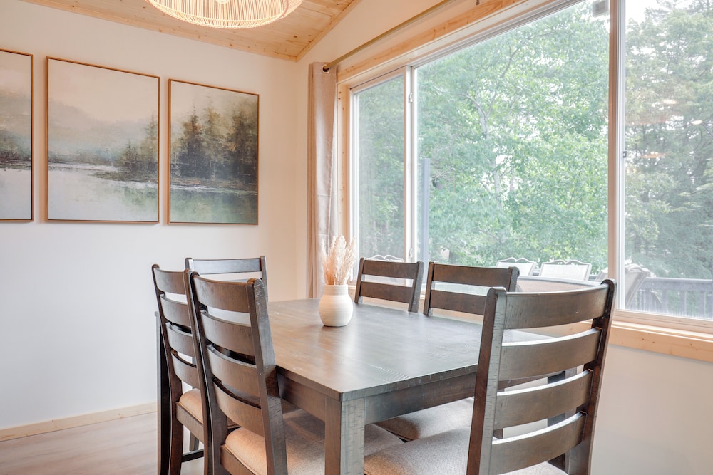 Snowmobile Trail On-site: Cozy Post Lake Retreat