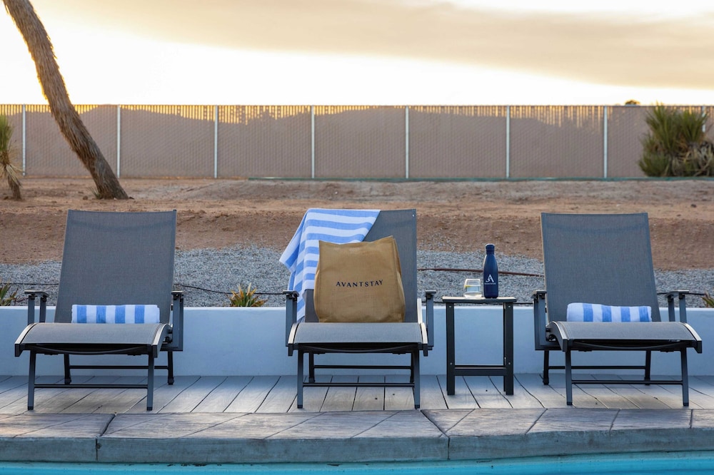 Pool, Spa, Pickleball & Piano Near Pioneertown Harmony House by Avantstay