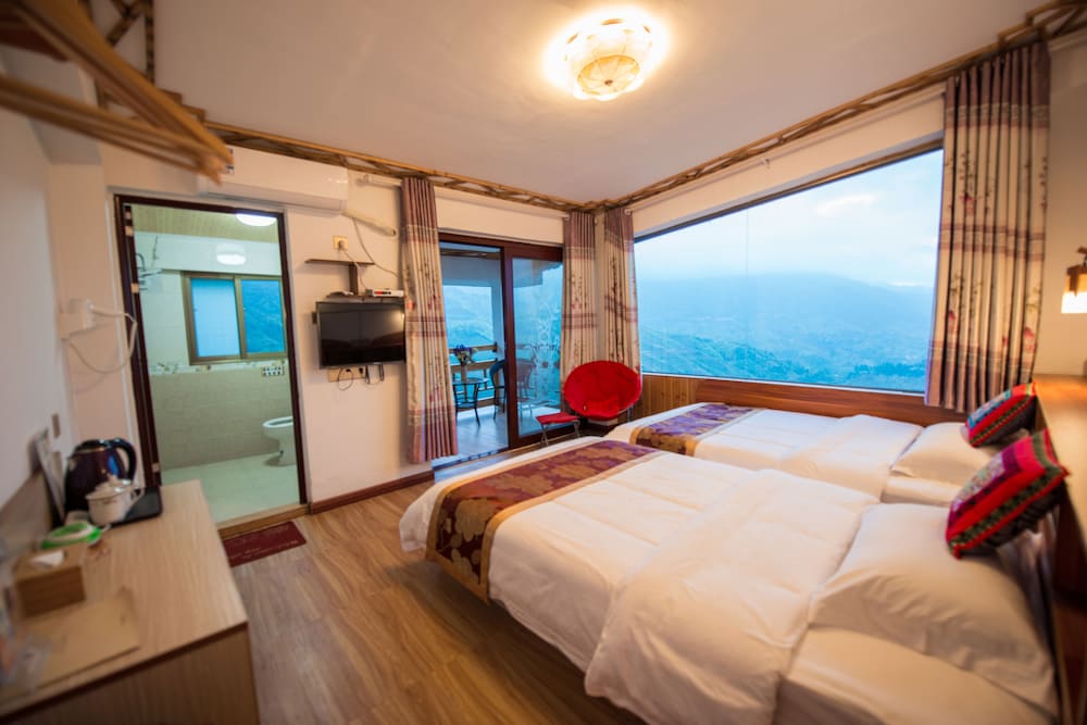 Longji Rice Terraces Green view Guesthouse view 3