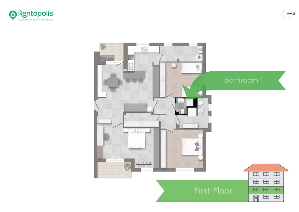 Lotto - Super Modern Penthouse in Fiera Milano City Area