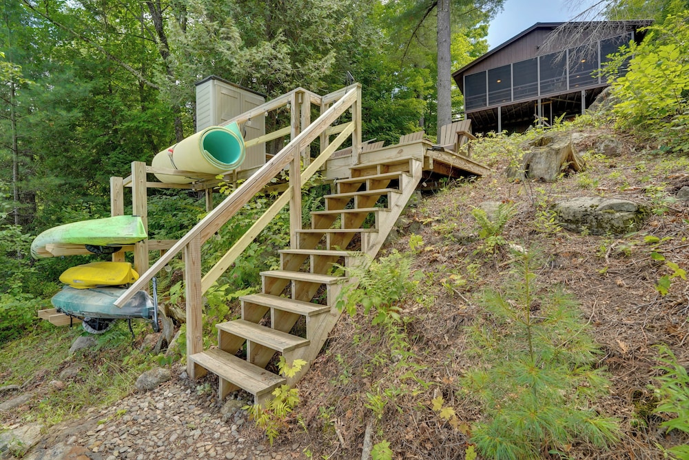 Waterfront Home on Paradox Lake w/ Dock & Views!