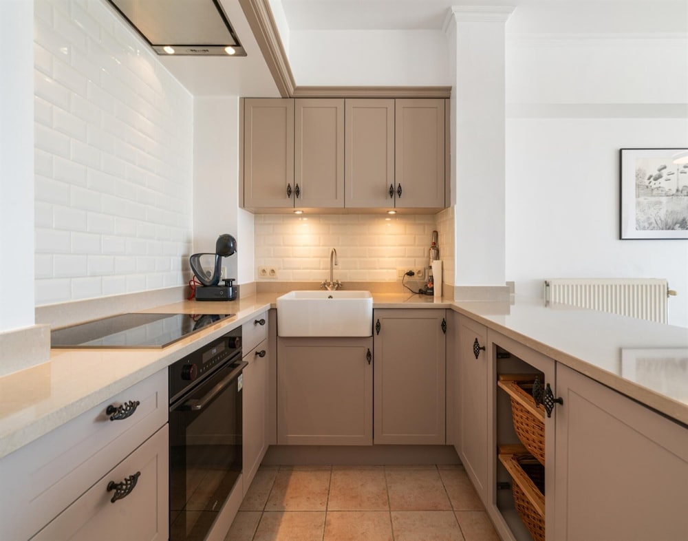 Flat in Knokke With Pier and Sea Views