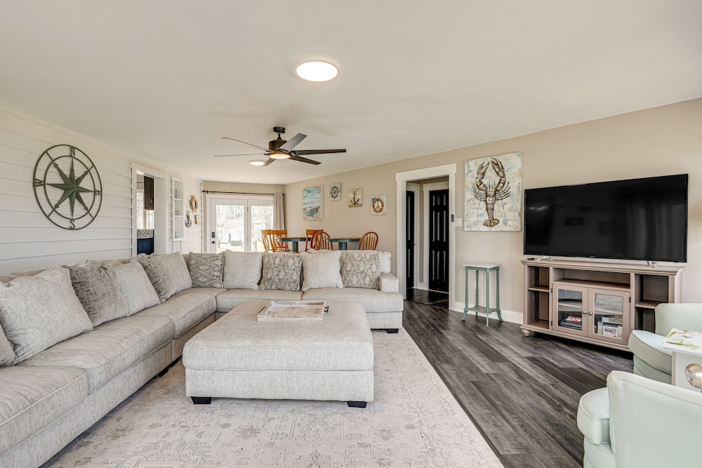 Private Beach & Fishing Pier: Wicomico River House