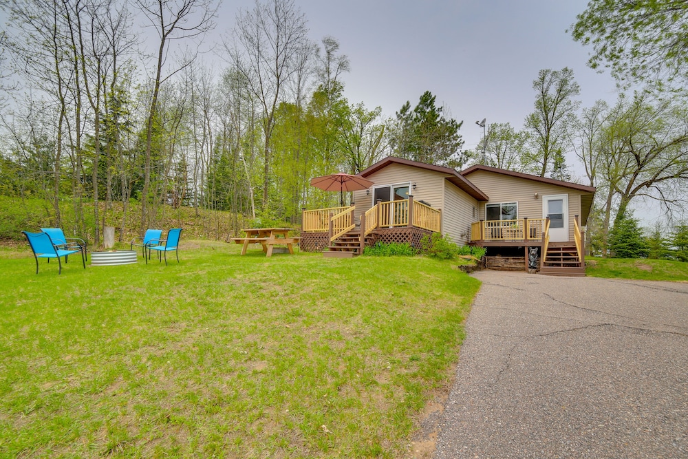 Lakefront Wisconsin Home w/ Boat Dock & Fire Pit!