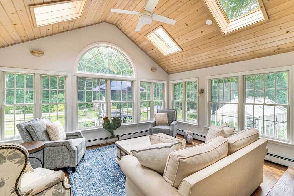 Pool, Gardens & Hot Tub: Luxe Sandy Hook Home!