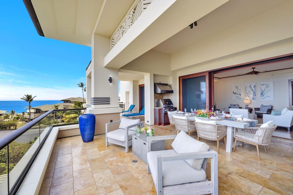 NEW KBM Resorts Free CAR Hale Nalu At Montage Kapalua Bay, Sleeps 10! Oceanfront 3-bedroom Condo With Daily Housekeeping, Spa! Mon-6302