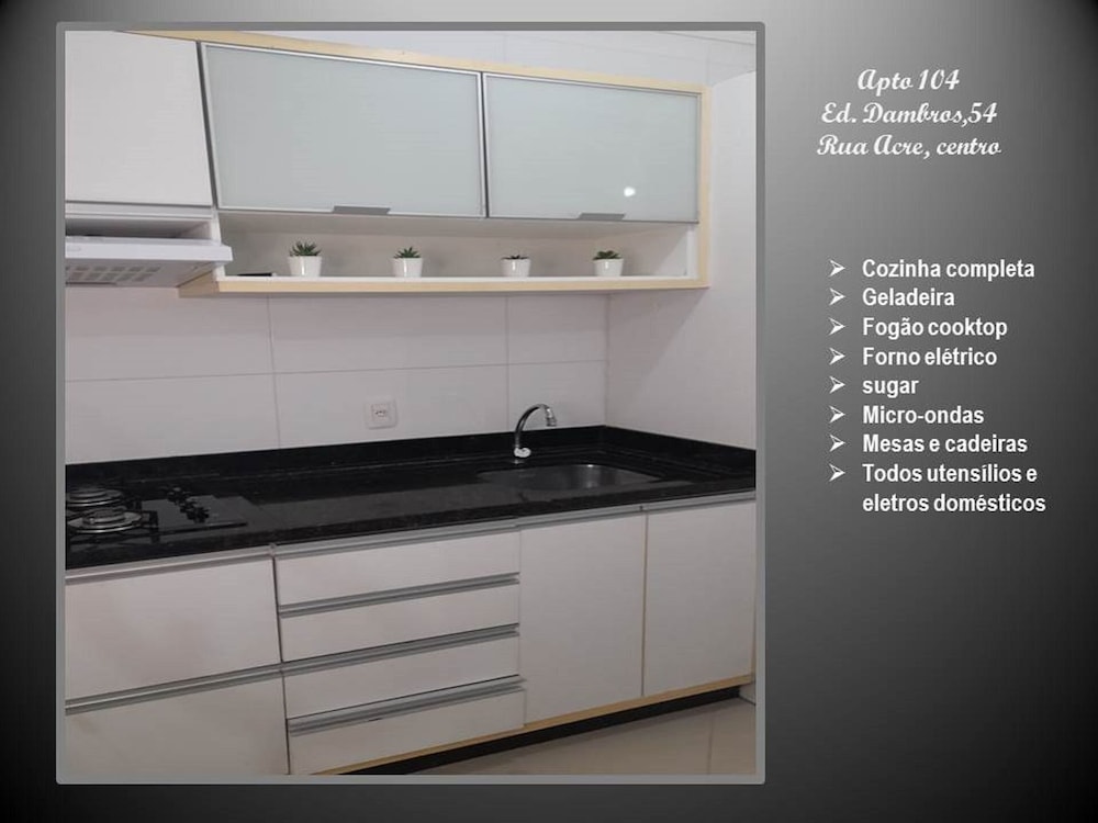 Apto 104 Ed Dambros ótima localização