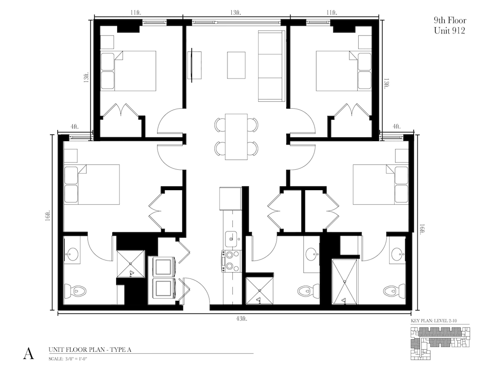 Group-ready 4BR Free Parking Walkable
