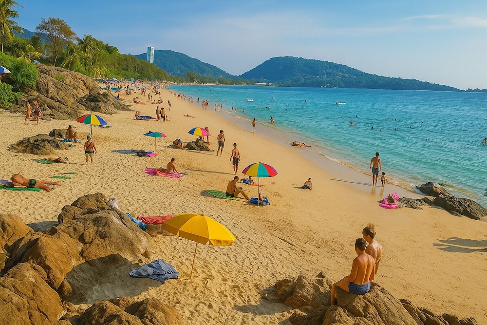 5 Star Resort - Patong Beach - 65m²-olympic Size Swimming Pool, Gym, Spa, Tennis