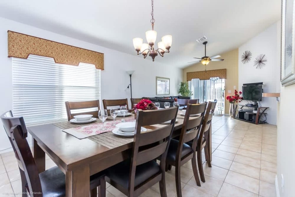 4bd Villa With Solar Heated Pool Near Disney No Resort Fee