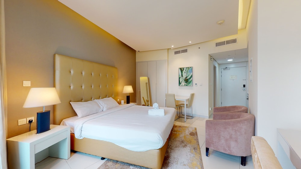 GreenFuture - Fancy Studio With Jaw-Dropping Marina Views