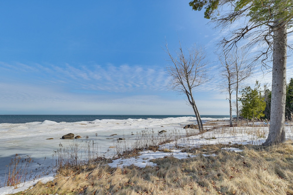 Lakefront Home w/ Yard & Views in Cheboygan!