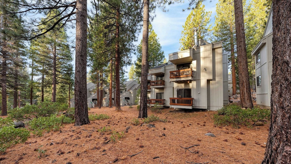 Crystal Pines Cozy Lake Tahoe Escape With Fully Equipped Kitchen and Balcony Views