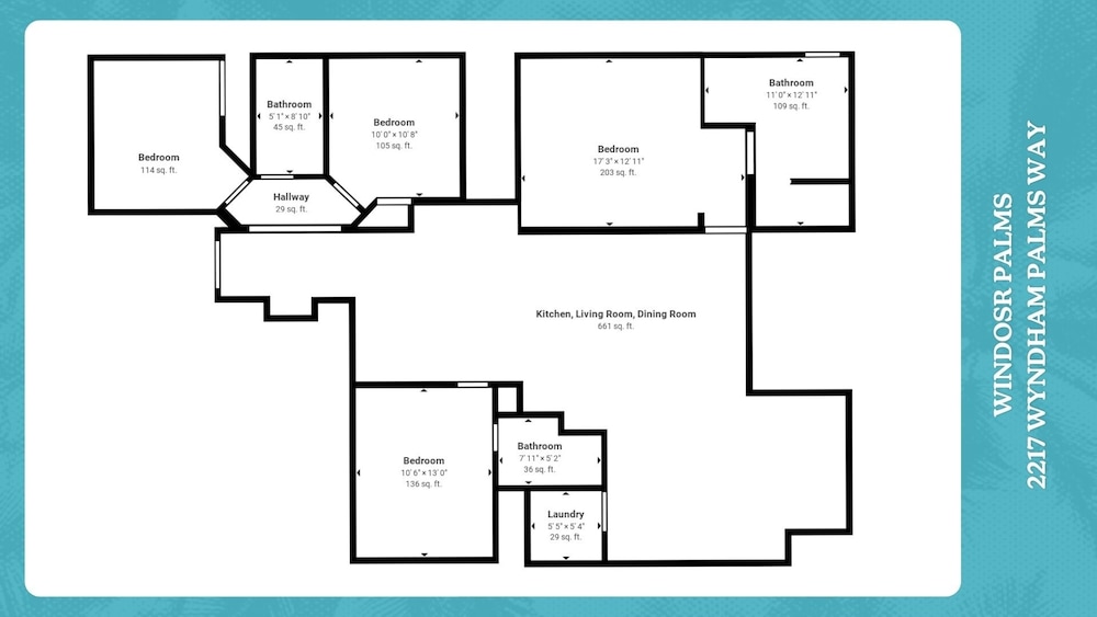 Windsor Palms Resort 4 Bedroom Private Pool+Spa Home 4 Home