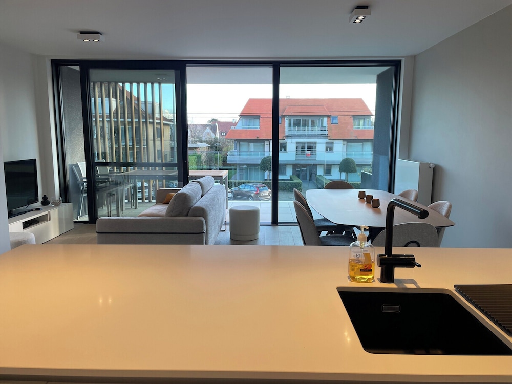 Apartment Near Sandy Beach in Belgium