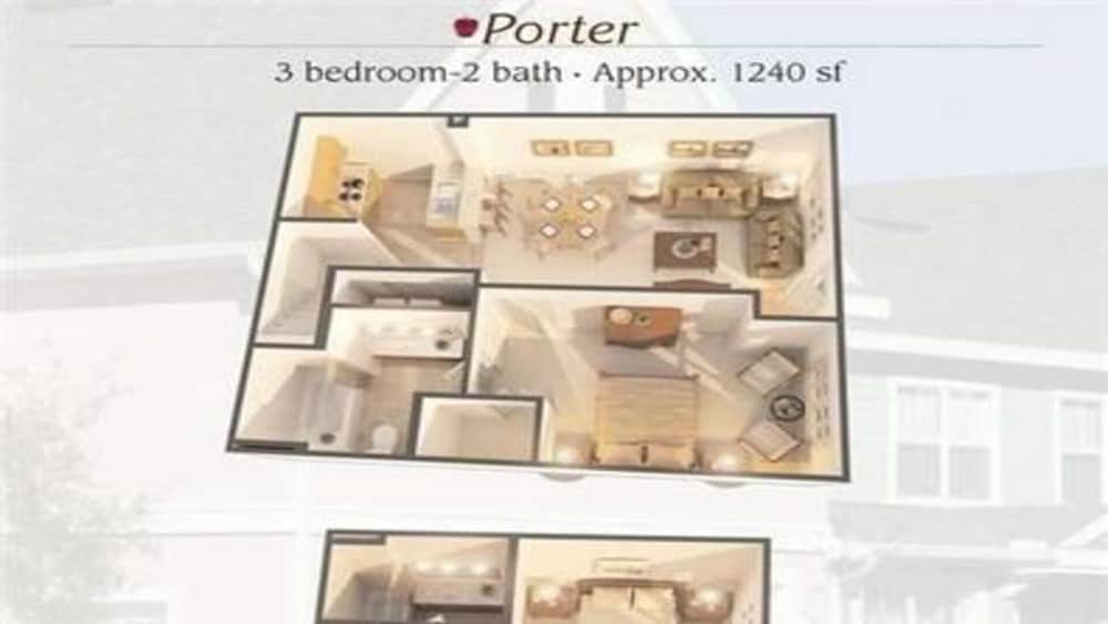 Ec21ha - 3 Bedroom Townhome In Villas at Seven Dwarfs Lane, Sleeps Up To 6, Just 6 Miles To Disney