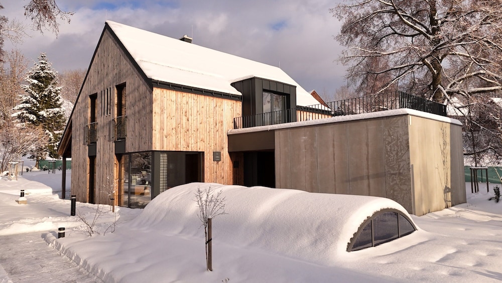 Villa in Cerny Dul With Pool & Sauna