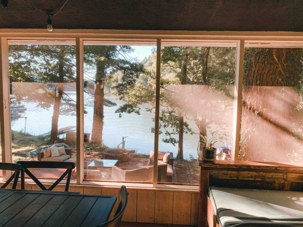 Two Lakefront Cabins Next Door