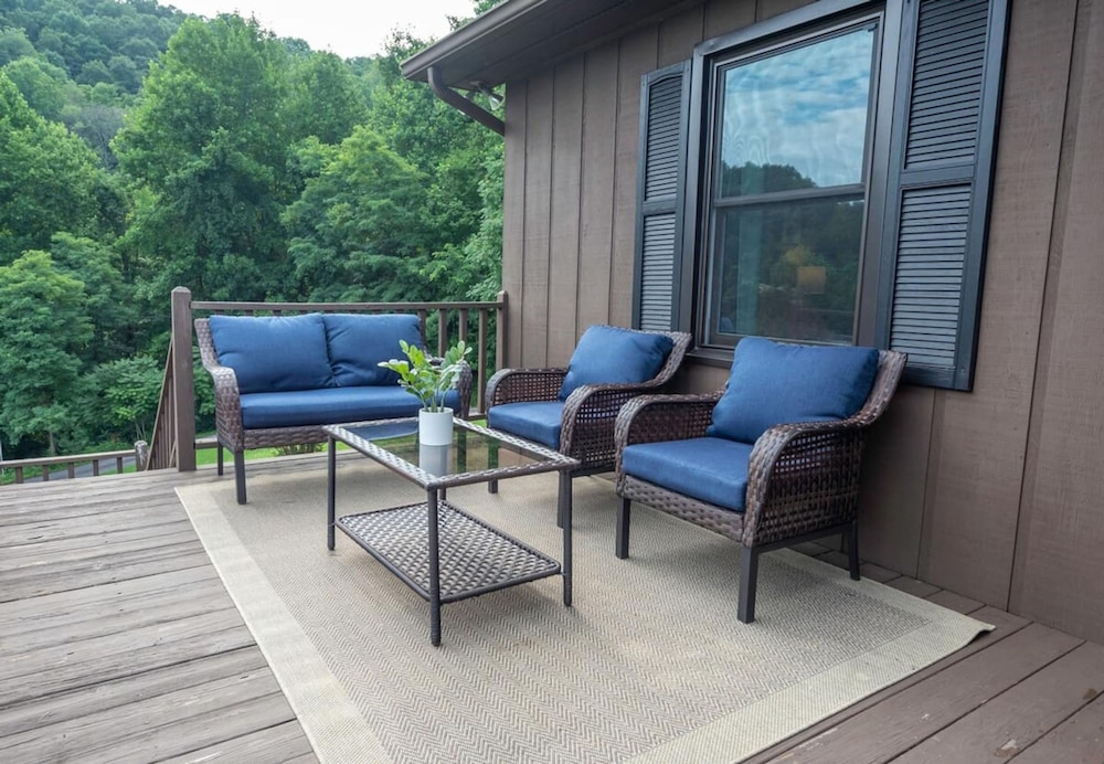 Private Cabin Blue Ridge Views Fireplace
