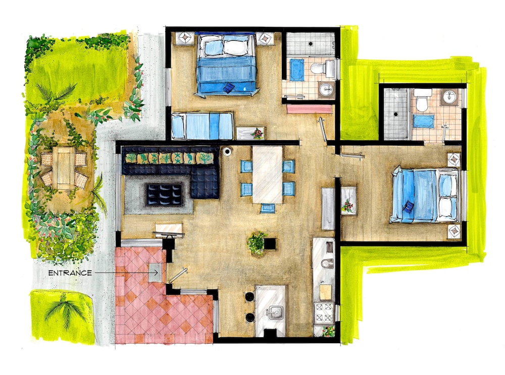 Condo Cabrinha - Direct on Kite Beach