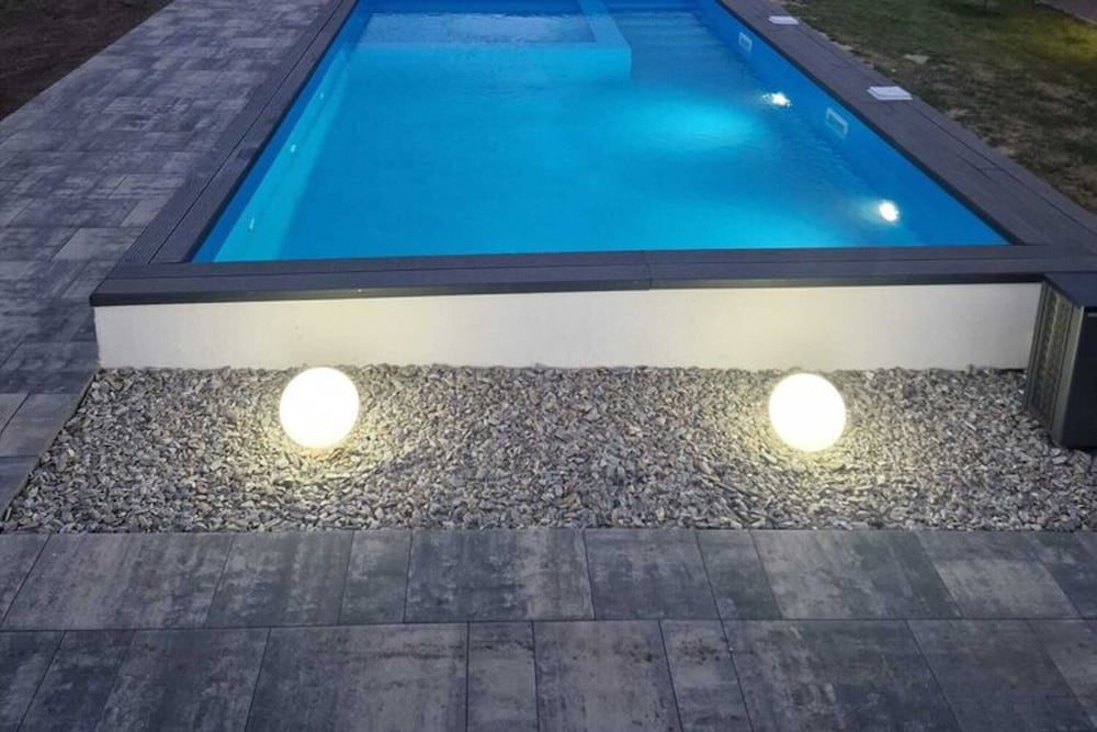 House With Terrace, Pool, Sauna, Whirlpool, Rewal view 3