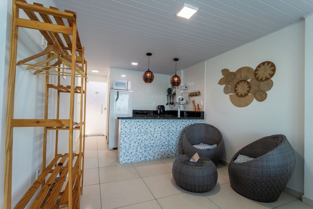 Loft com Varanda e Vista Para o mar em Mangaratiba