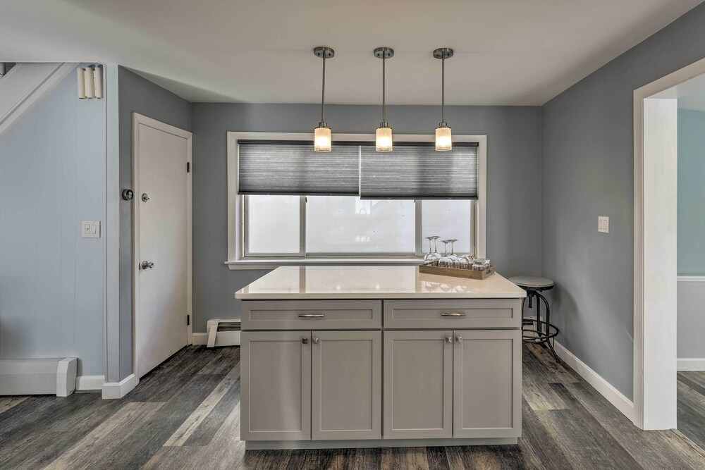 Pet-friendly Revere Getaway, Steps From the T!