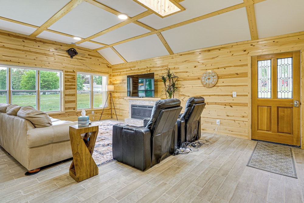 Walk to Shay Lake: Updated Home w/ Water View!