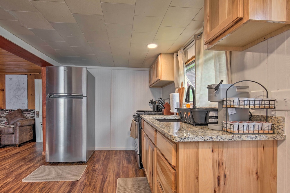 Lakefront Minocqua Cabin w/ Dock & Fire Pit! view 4